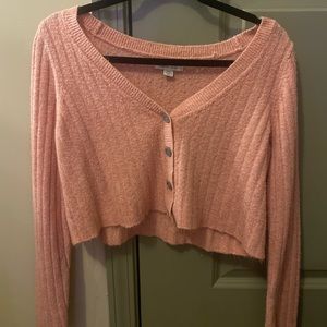 cropped American eagle sweater